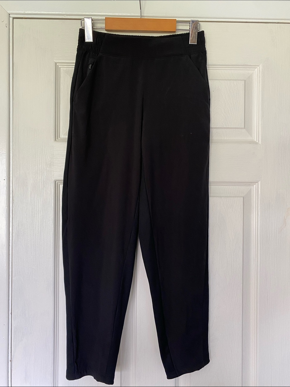 Athleta Brooklyn Jogger Black Elastic Waist Pull-On Size 0